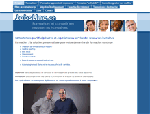 Tablet Screenshot of jobsline.ch